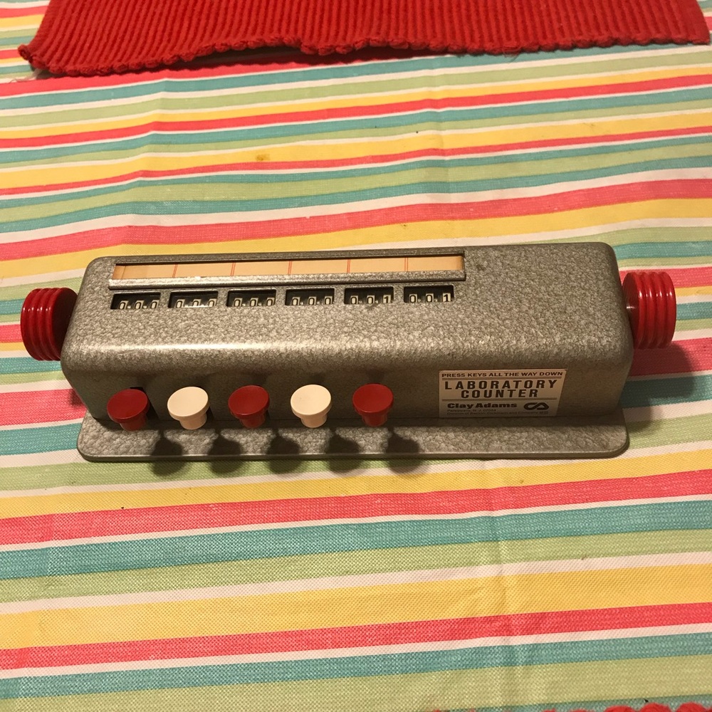 Rare Clay Adams Laboratory Counter